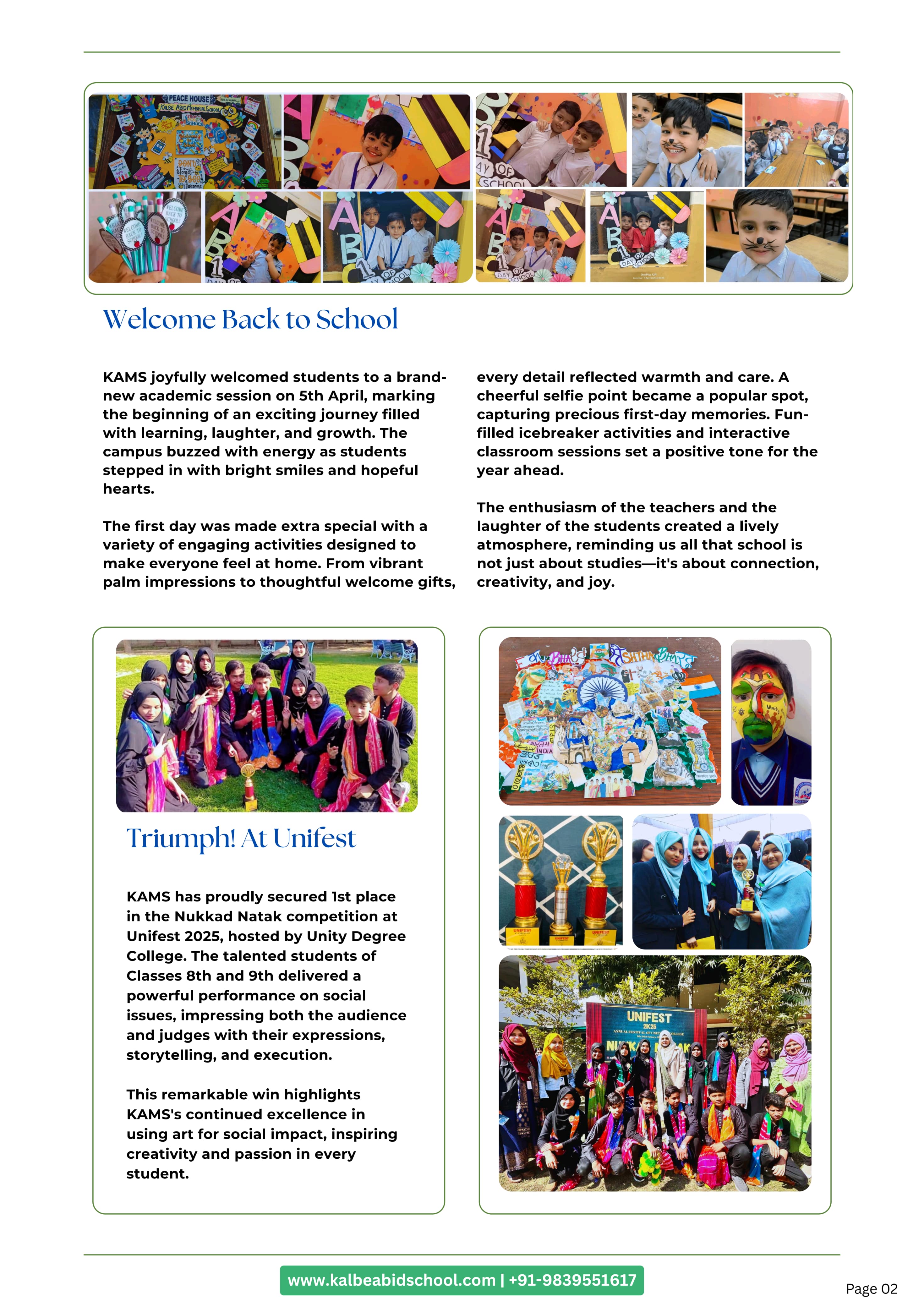 Newsletter 25' Page 02